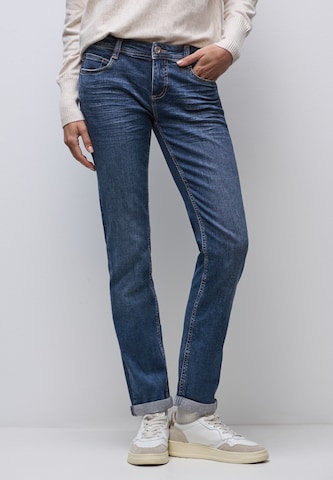 STREET ONE Slim fit Jeans in Blue: front