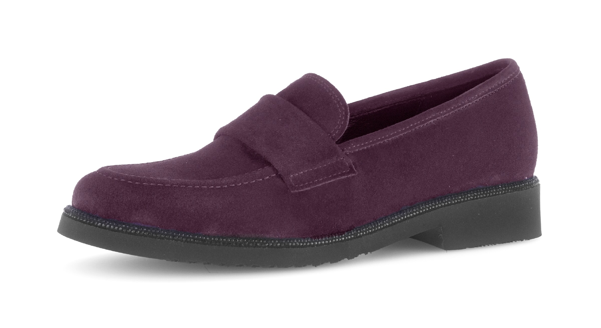 GABOR Classic Flats in Purple: front