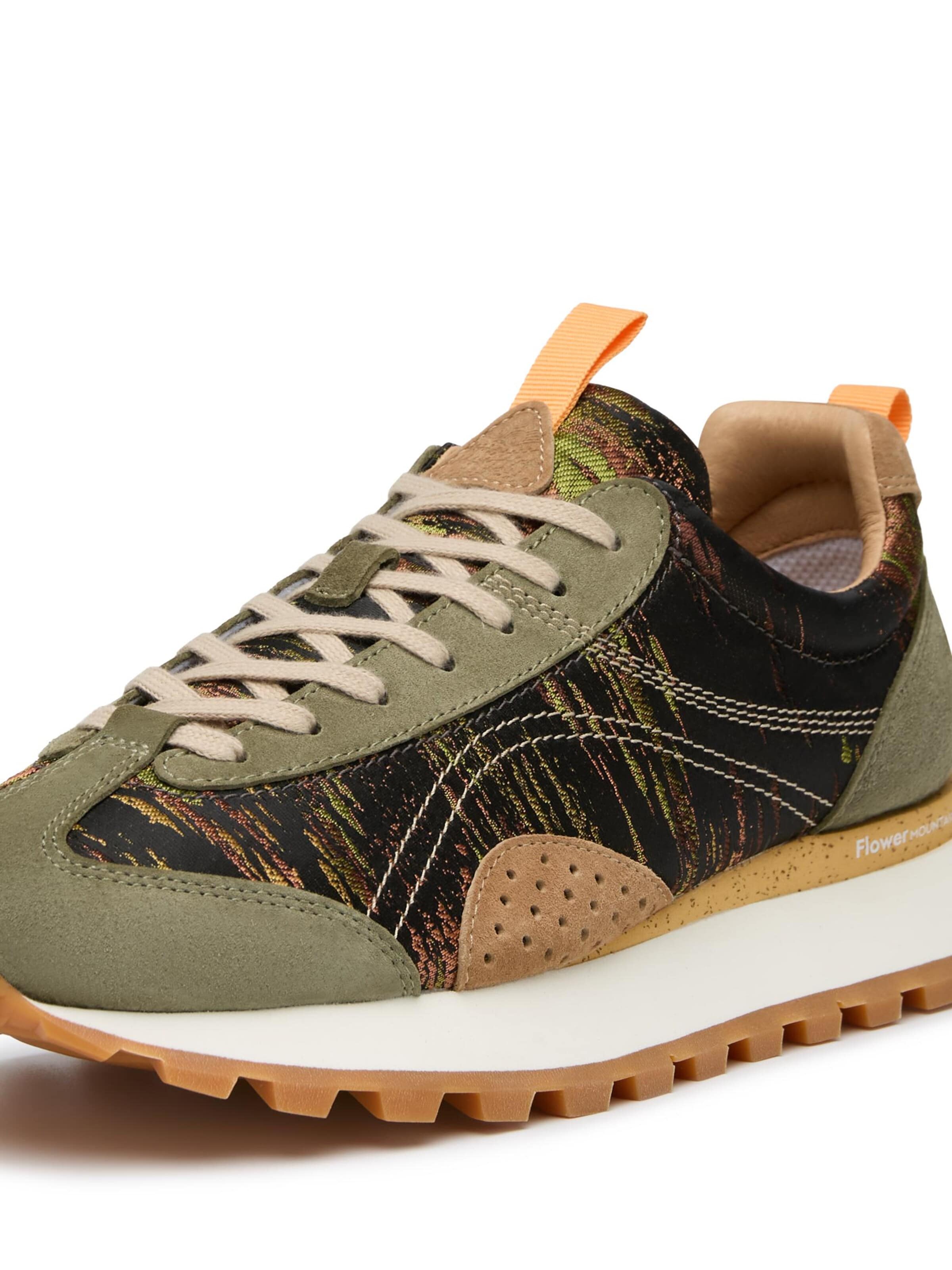 Baskets basses 'NEW ASUKA' Flower Mountain en vert
