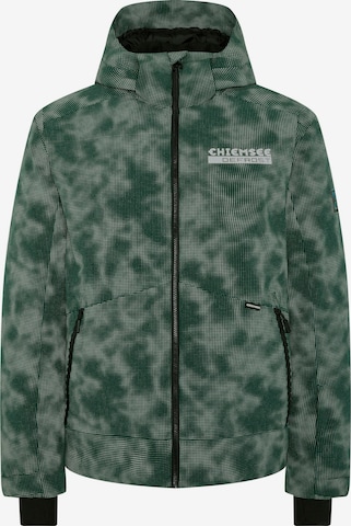 CHIEMSEE Athletic Jacket in Green: front