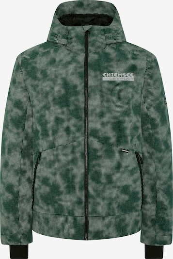 CHIEMSEE Athletic Jacket in Grey / Green / Black / White, Item view