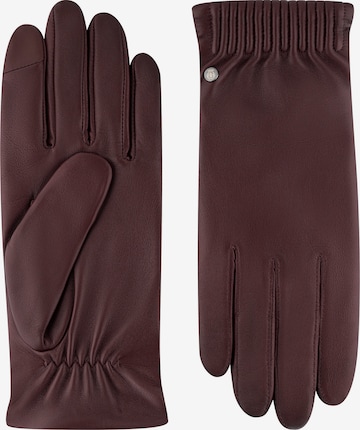 Gants 'ARIZONA TOUCH' Roeckl en rouge : devant