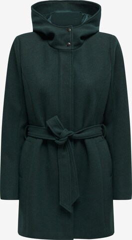 Manteau mi-saison 'EMMA' ONLY en vert : devant