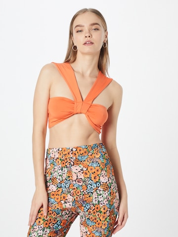 Nasty Gal Top in Orange: predná strana