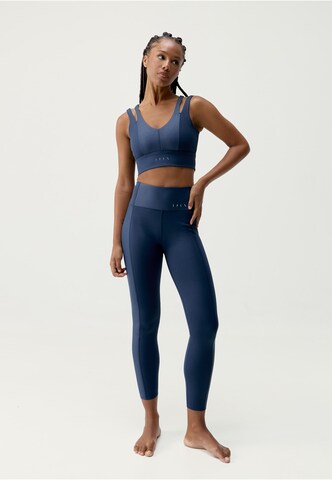 Born Living Yoga Bustier BH 'Maan' in Blauw