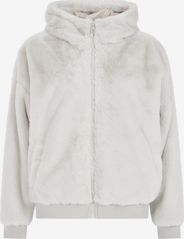 PROTEST Fleece Jacket 'PRTGolly' in White: front