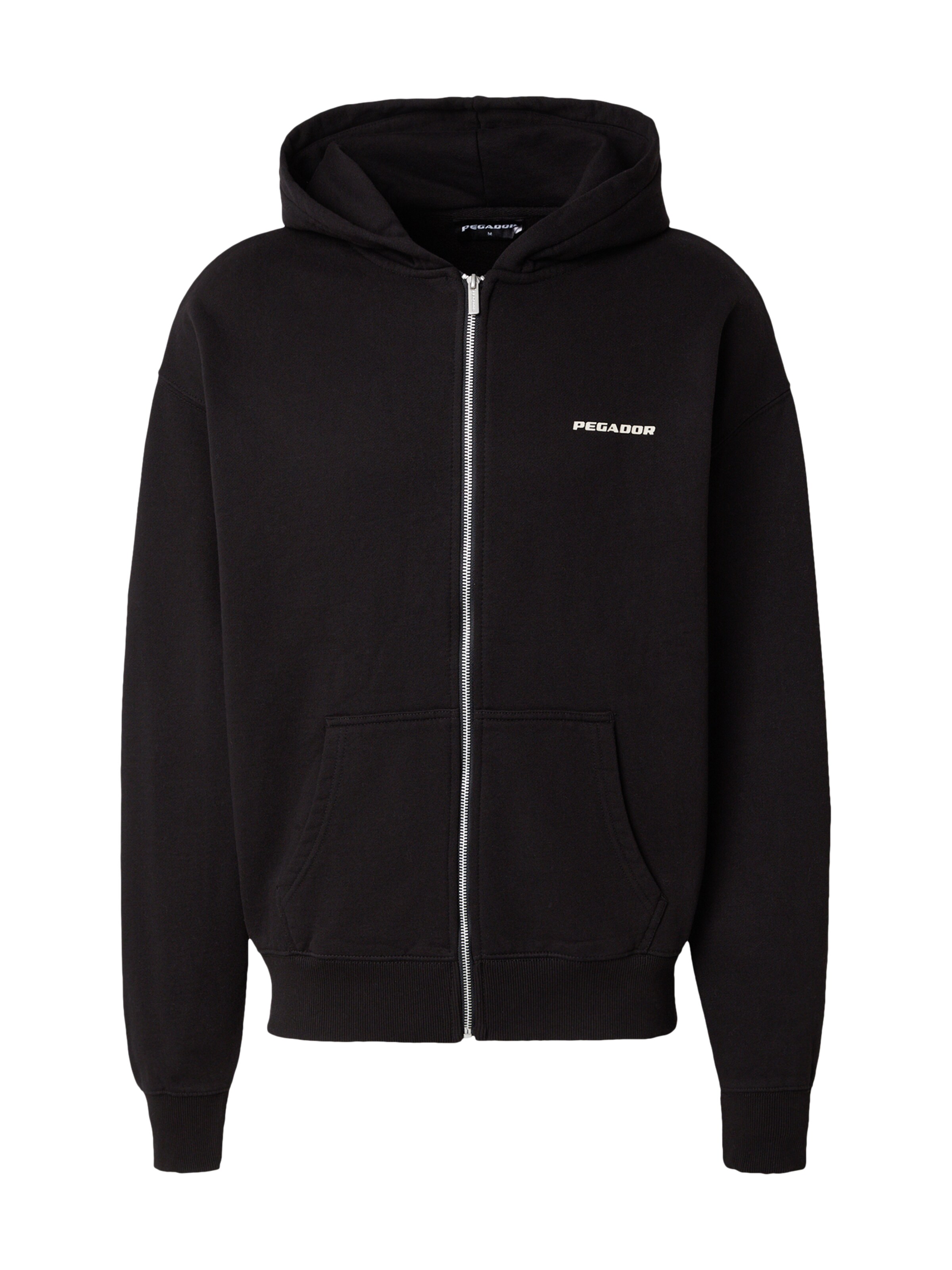 Giacca di felpa 'COLNE' di Pegador in nero: frontale