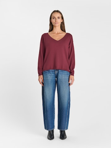 Pull-over Le Temps Des Cerises en rouge