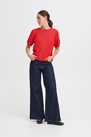 ICHI Sweater 'IHKAMARA' in Red