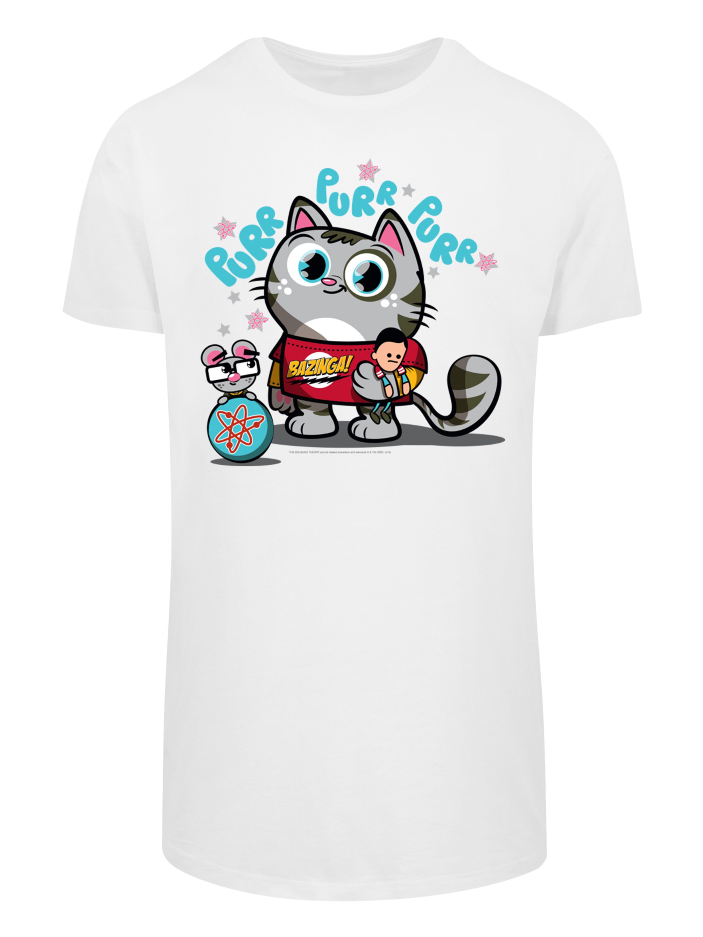 T-Shirt F4NT4STIC en blanc : devant