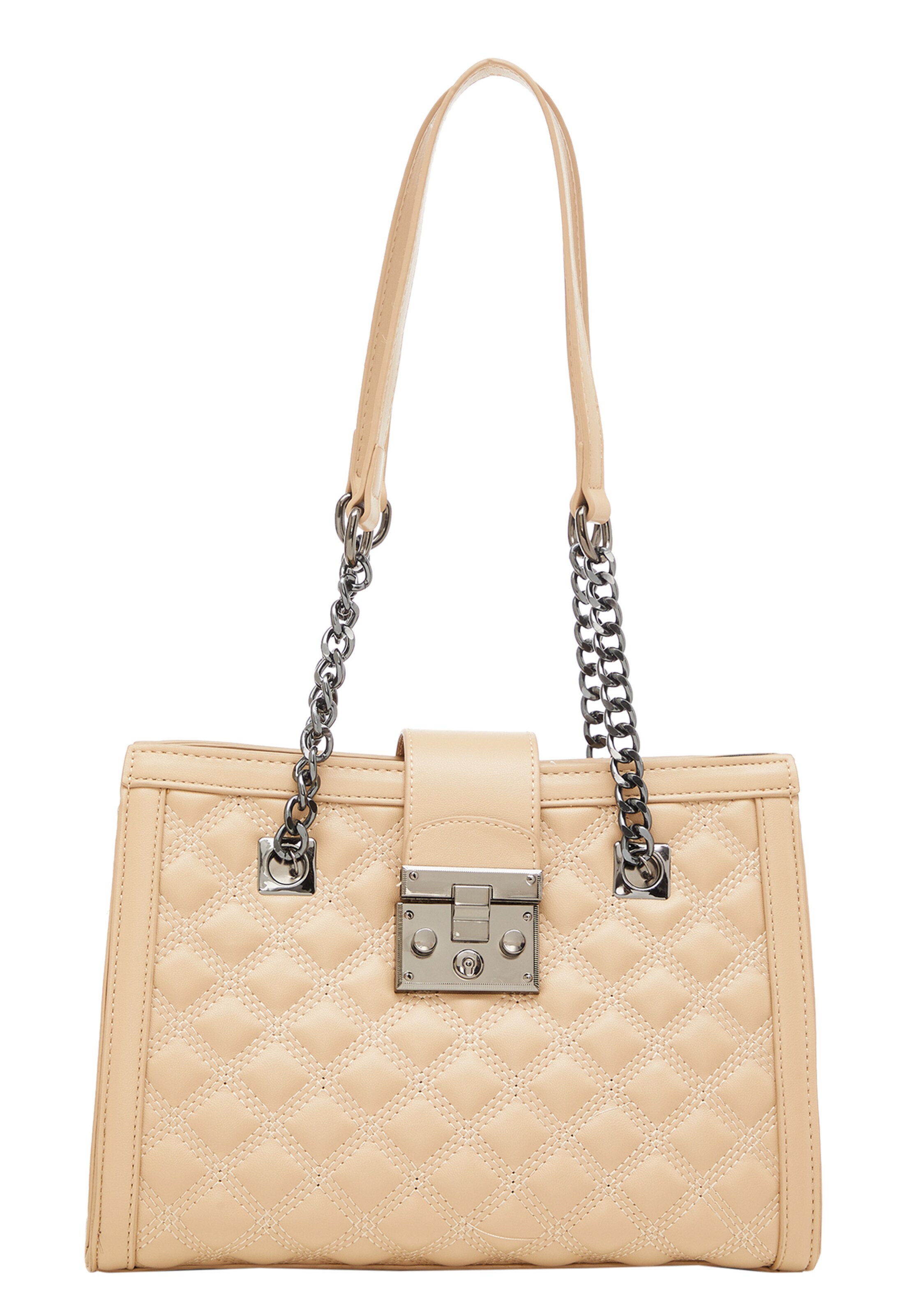 Usha - Bolso de hombro en beige: frente
