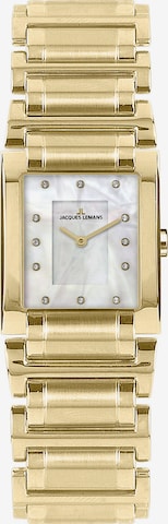 Jacques Lemans Uhr in Gold: predná strana