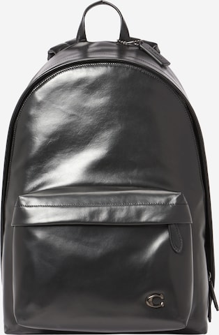 COACH Backpack in Black: front