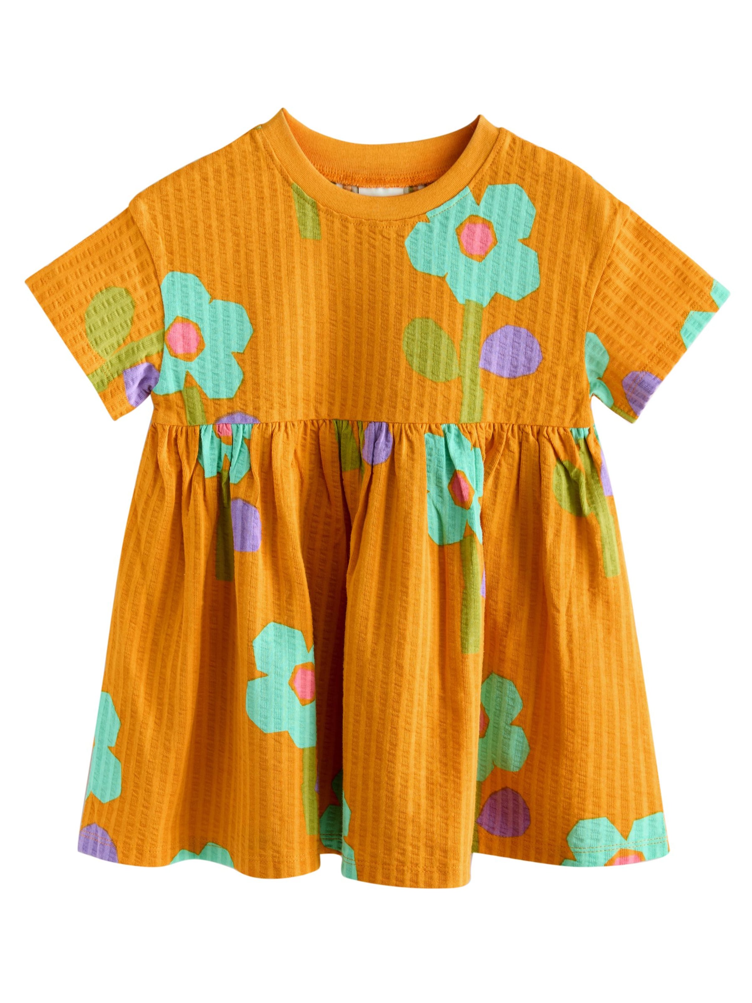 Robe Next en orange : devant