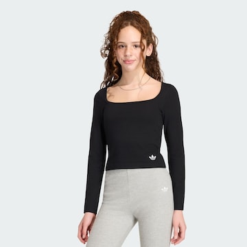 T-Shirt ADIDAS ORIGINALS en noir : devant