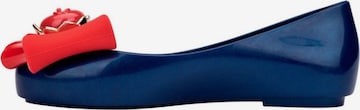 MELISSA Ballerina 'Sweet Love + Snow White INF' in Blau: Vorderseite
