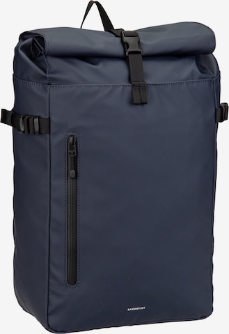 SANDQVIST Rucksack 'Stream' in Blau: Vorderseite