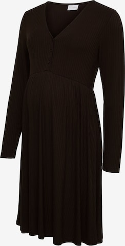 MAMALICIOUS - Vestido en marrón: frente