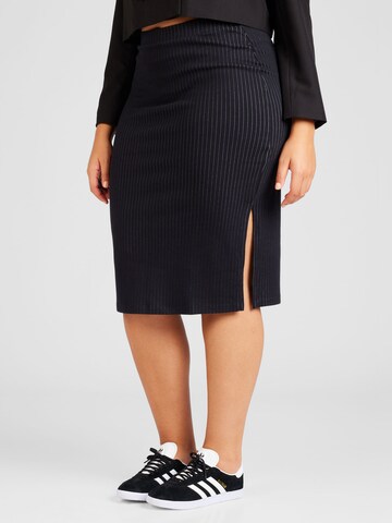 Vero Moda Curve - Falda 'MONI' en negro: frente