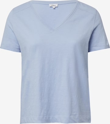 T-shirt s.Oliver Red Label Plus en bleu : devant