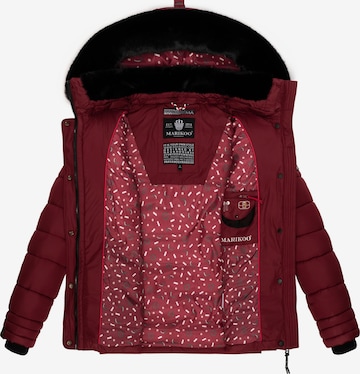 MARIKOO Winter jacket 'Qesraa' in Red