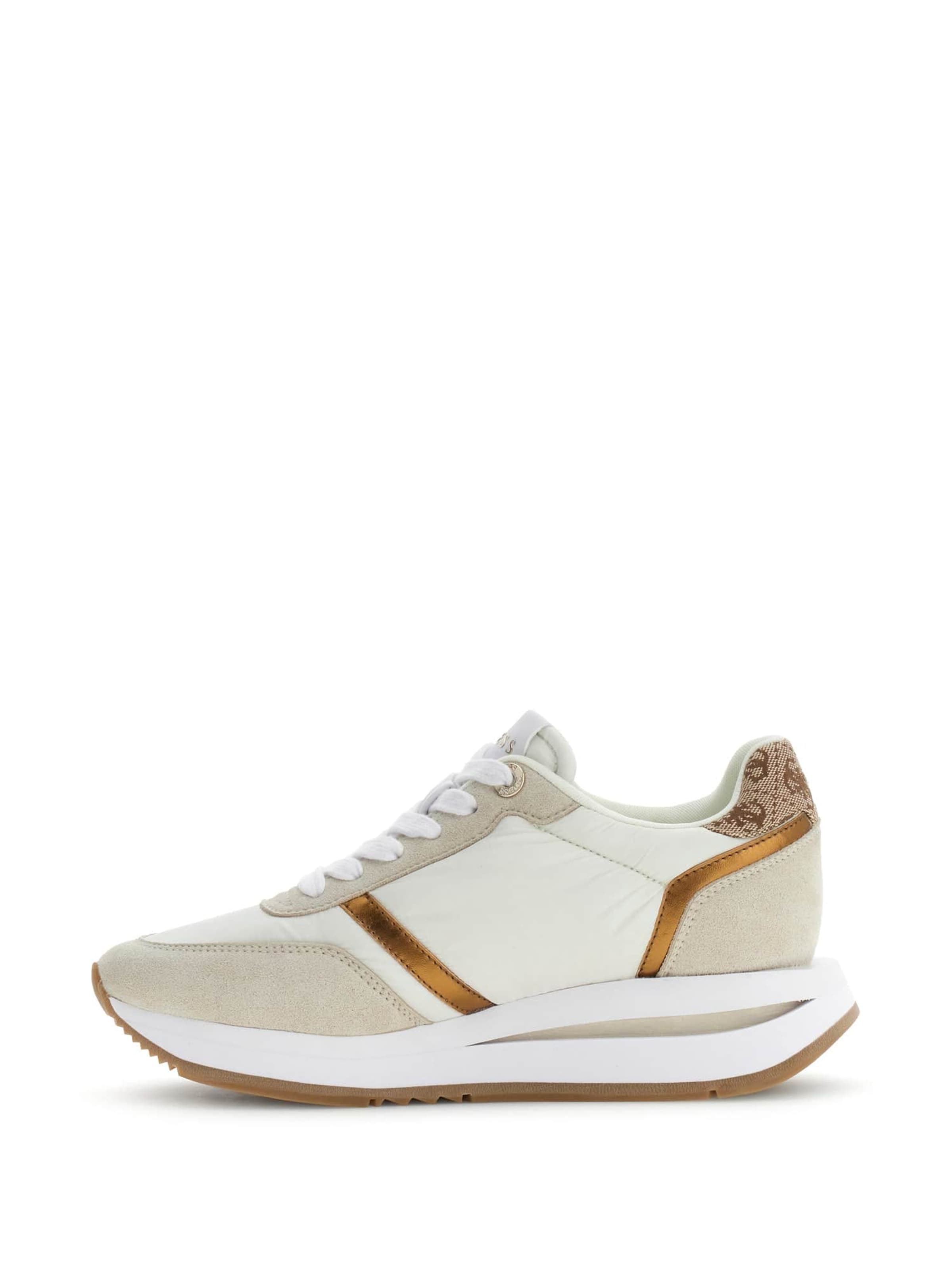 GUESS Sneakers 'Eagar' in Beige: front