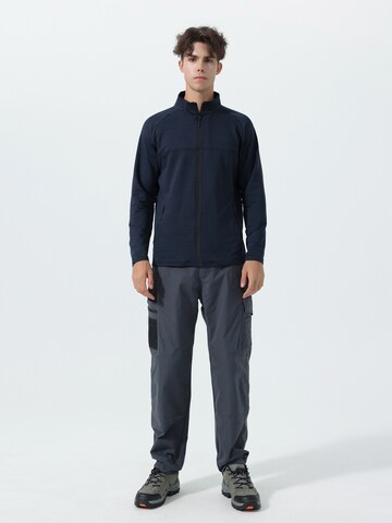 YOUTHUP Sportstrickjacke in Blau