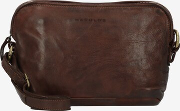 Harold's Crossbody Bag in Brown: front