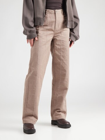 Loosefit Pantaloni 'Salia' di Esmé Studios in marrone: frontale