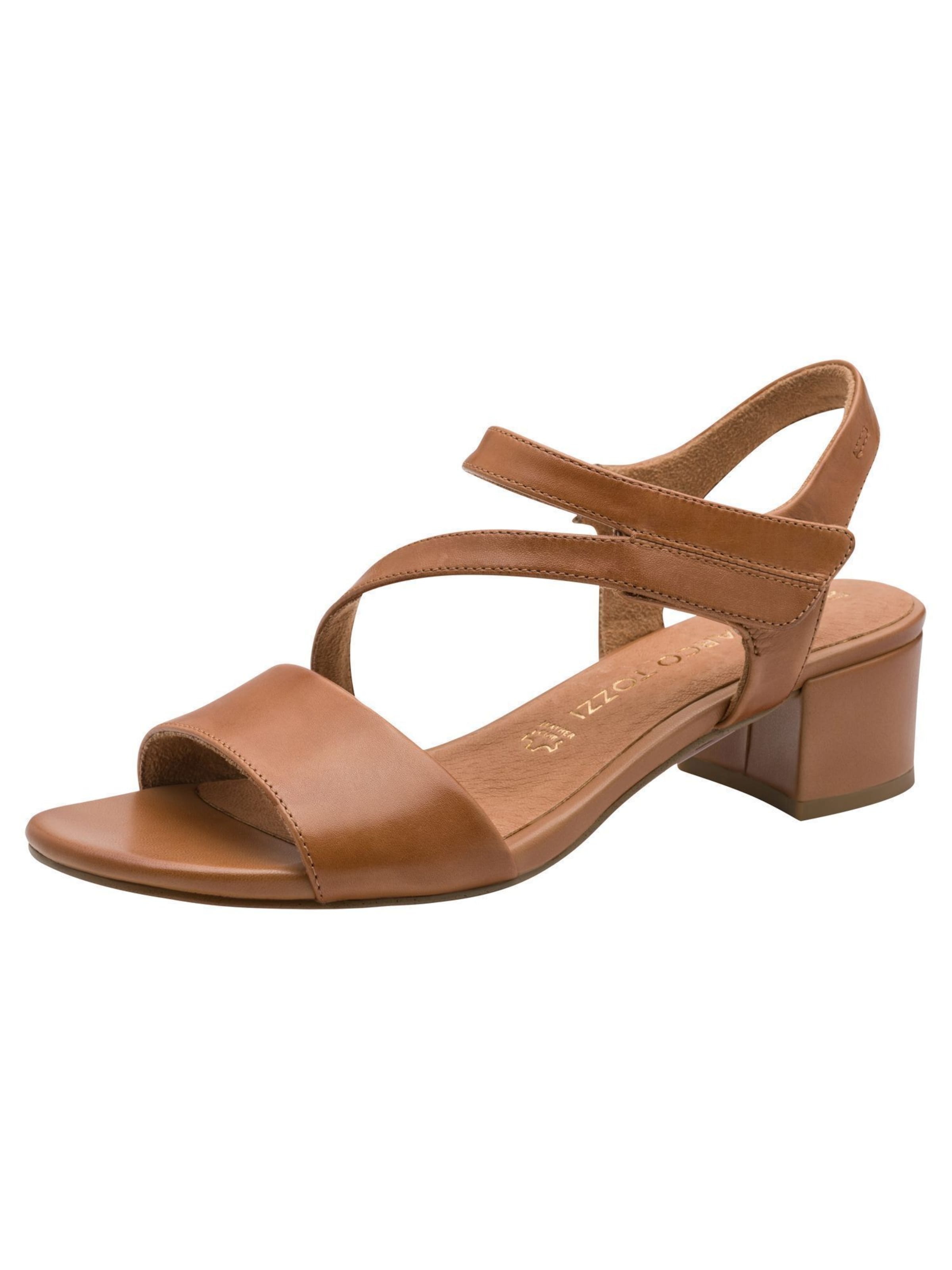 Sandales MARCO TOZZI en marron : devant