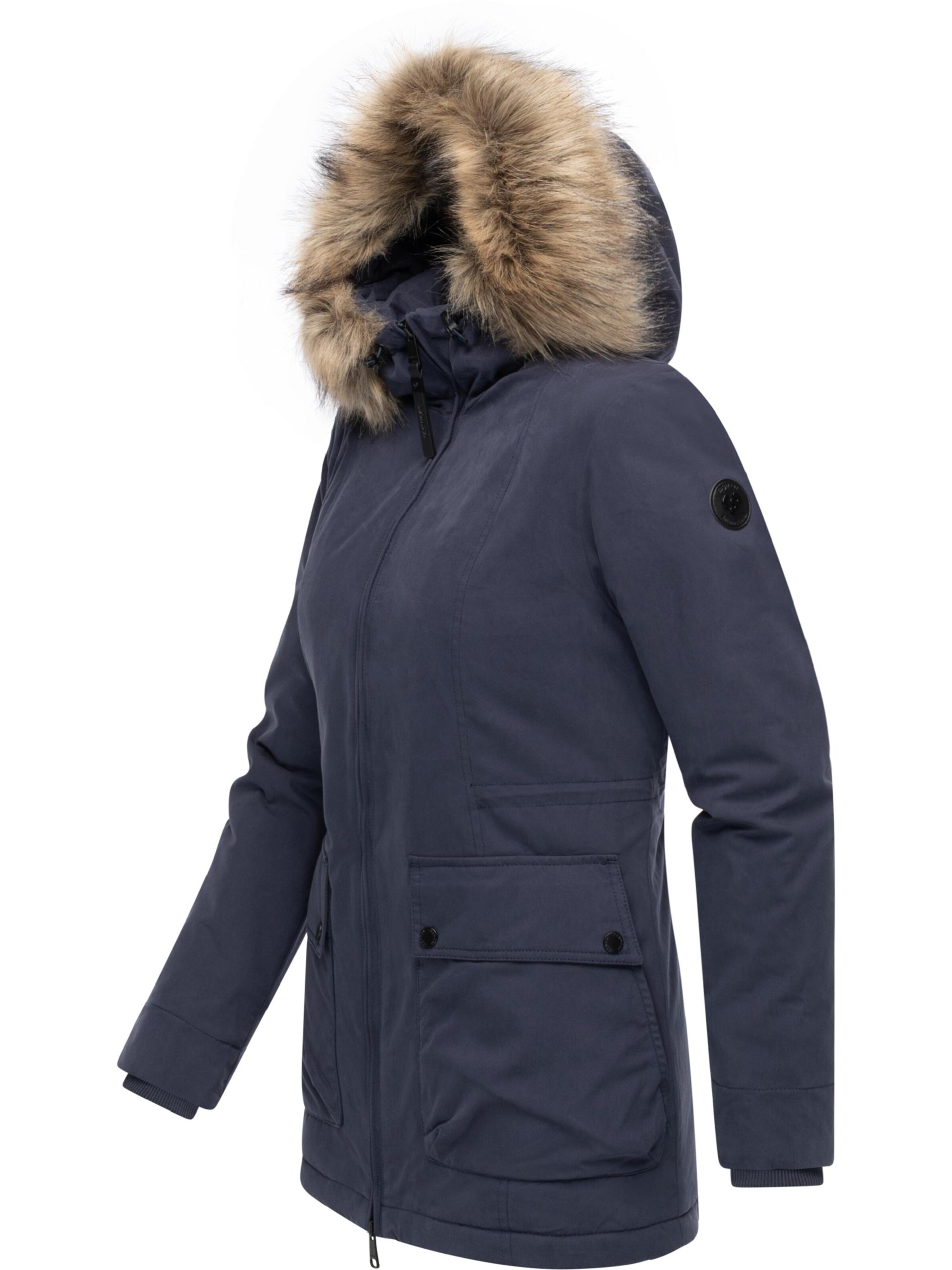 Manteau d’hiver 'Monadetta Youmodo' Ragwear en bleu