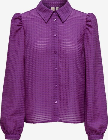 ONLY Blouse 'MIE EDITH' in Purple: front