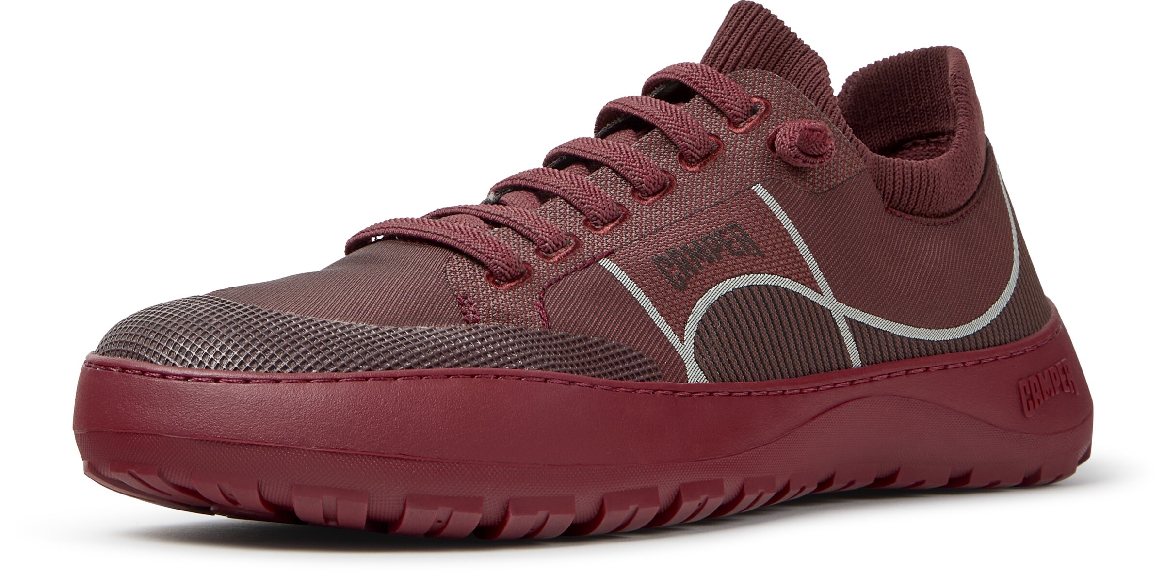 CAMPER Sneaker ' Peu Serra ' in Rot: Vorderseite