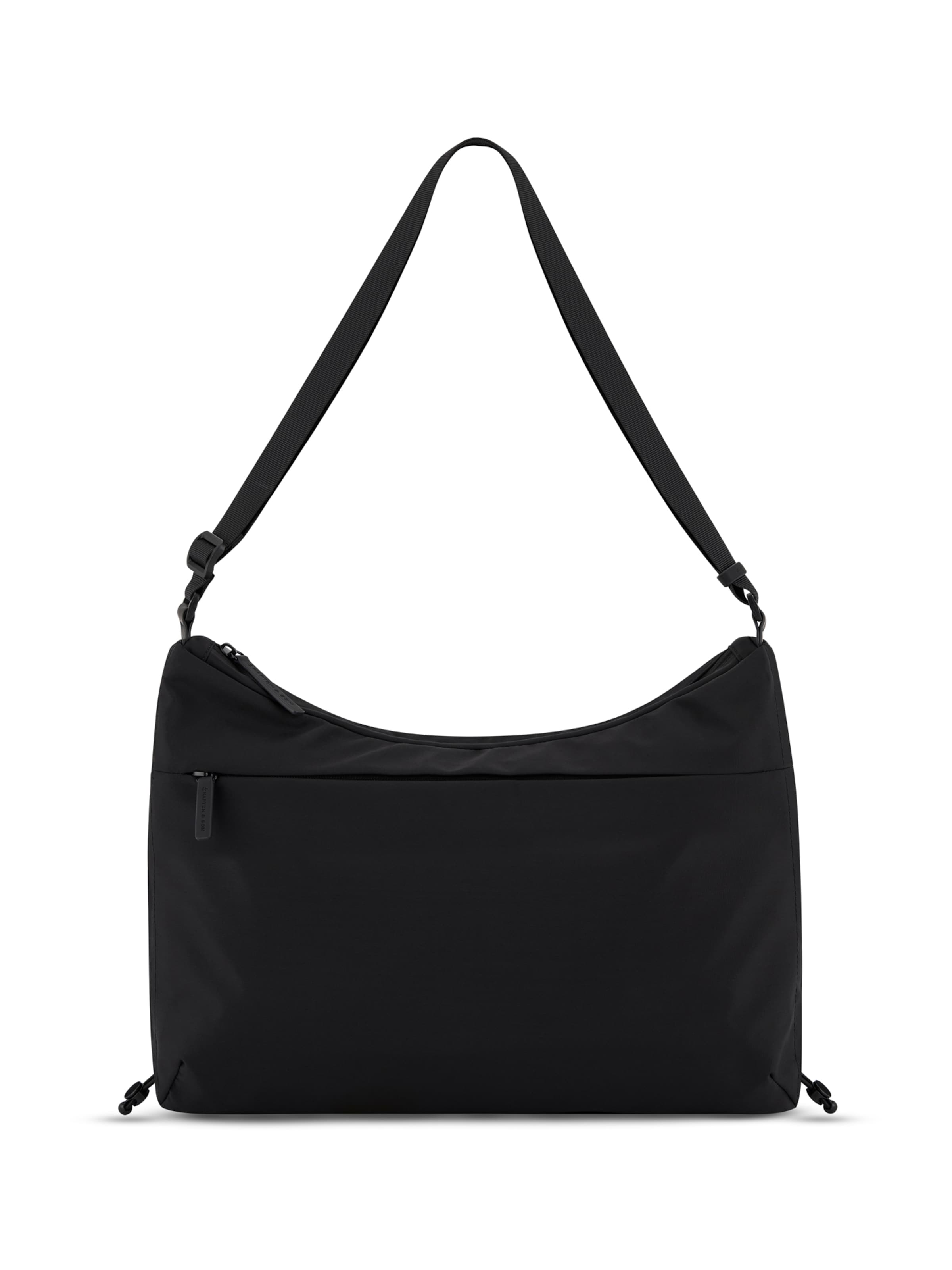Kapten & Son Torba za čez ramo 'Skara Large' | črna barva