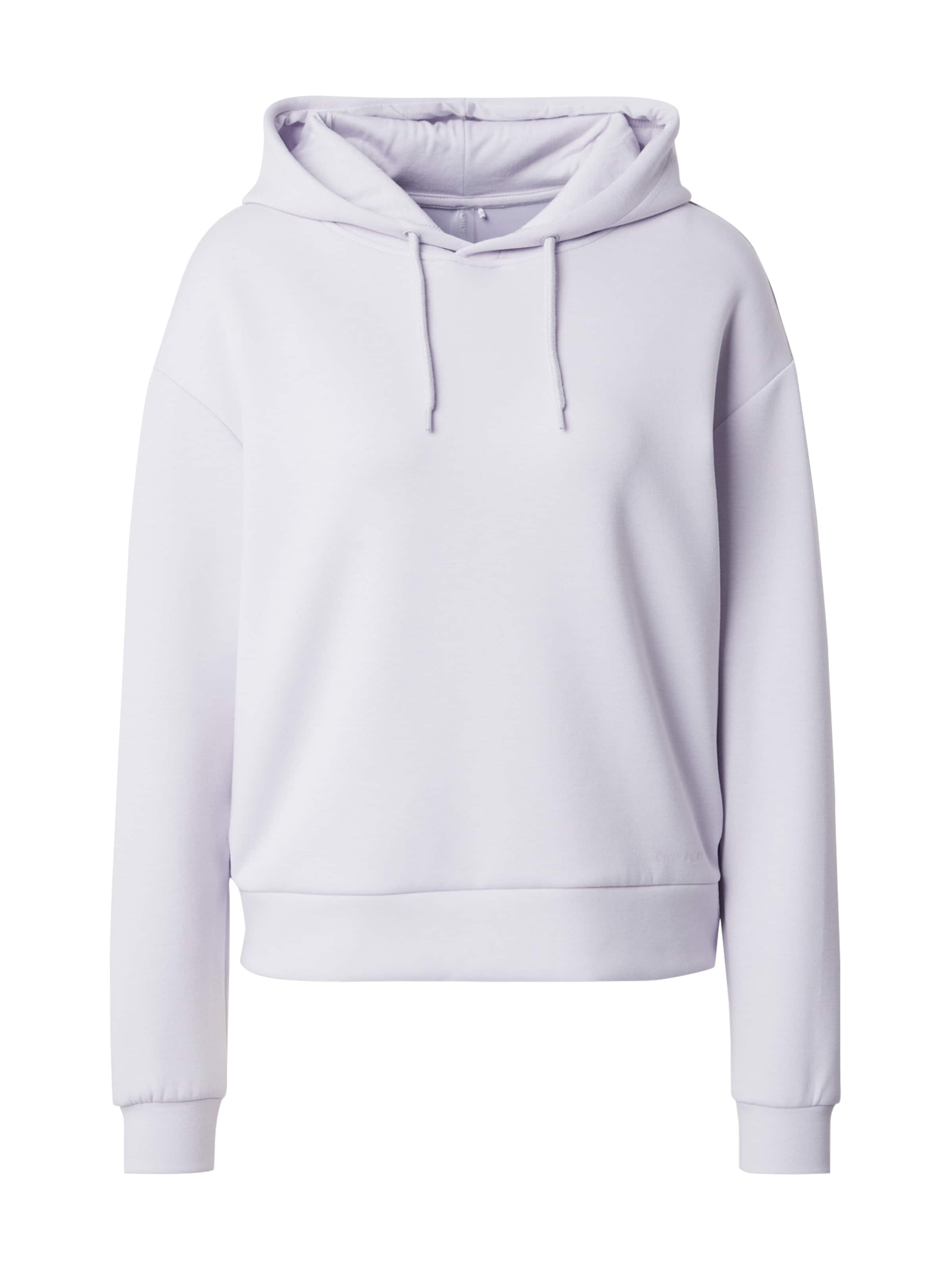 ONLY PLAY Sportovní mikina – fialová: přední strana