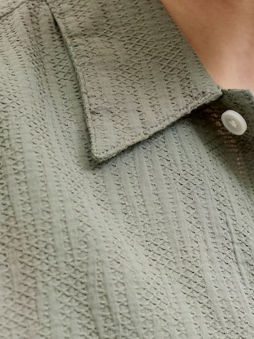 JACK & JONES Comfort Fit Hemd 'JORMontauk' in Grün