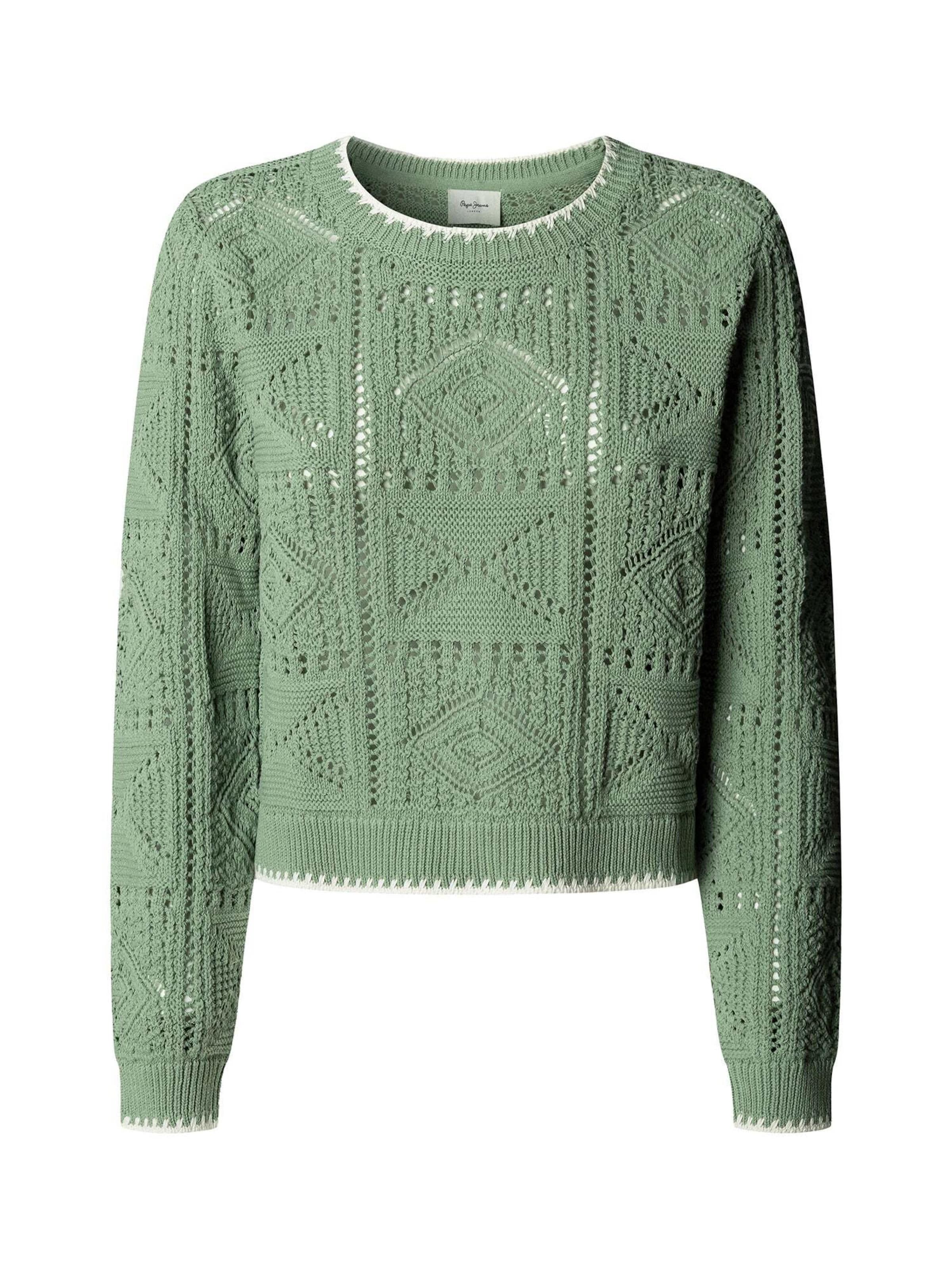 Pepe Jeans Pullover 'Kas' in Grün: Vorderseite