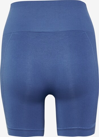 Hummel Skinny Sportshorts 'Tif' in Blau