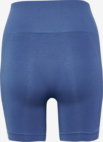 HummelSkinny Sportske hlače 'Tif' - plava boja