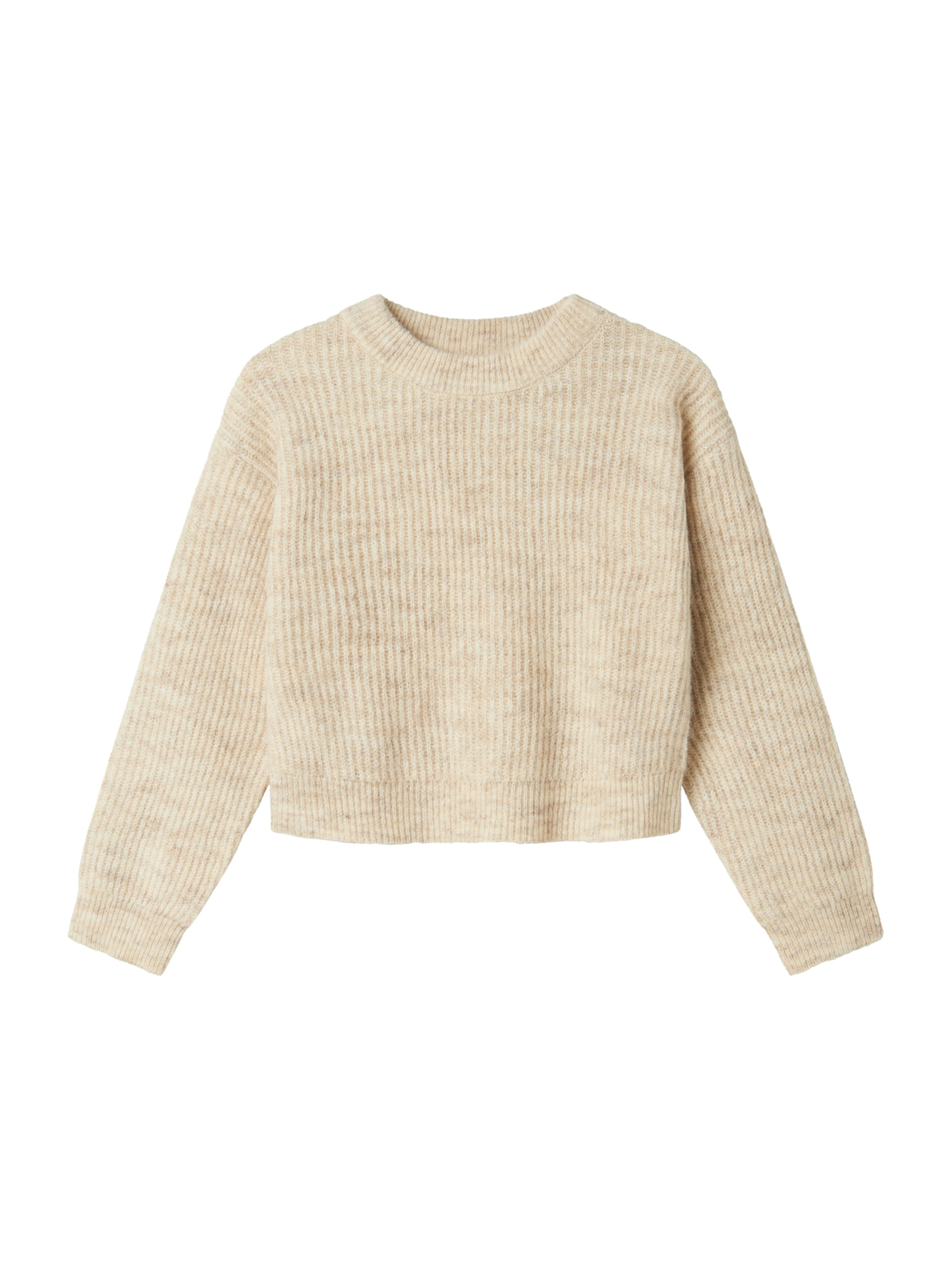 NAME IT Pullover 'NKFHolly' in Beige: Vorderseite