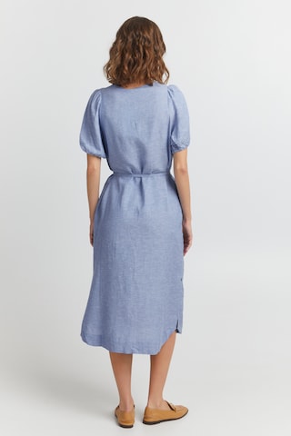 Fransa Dress in Blue