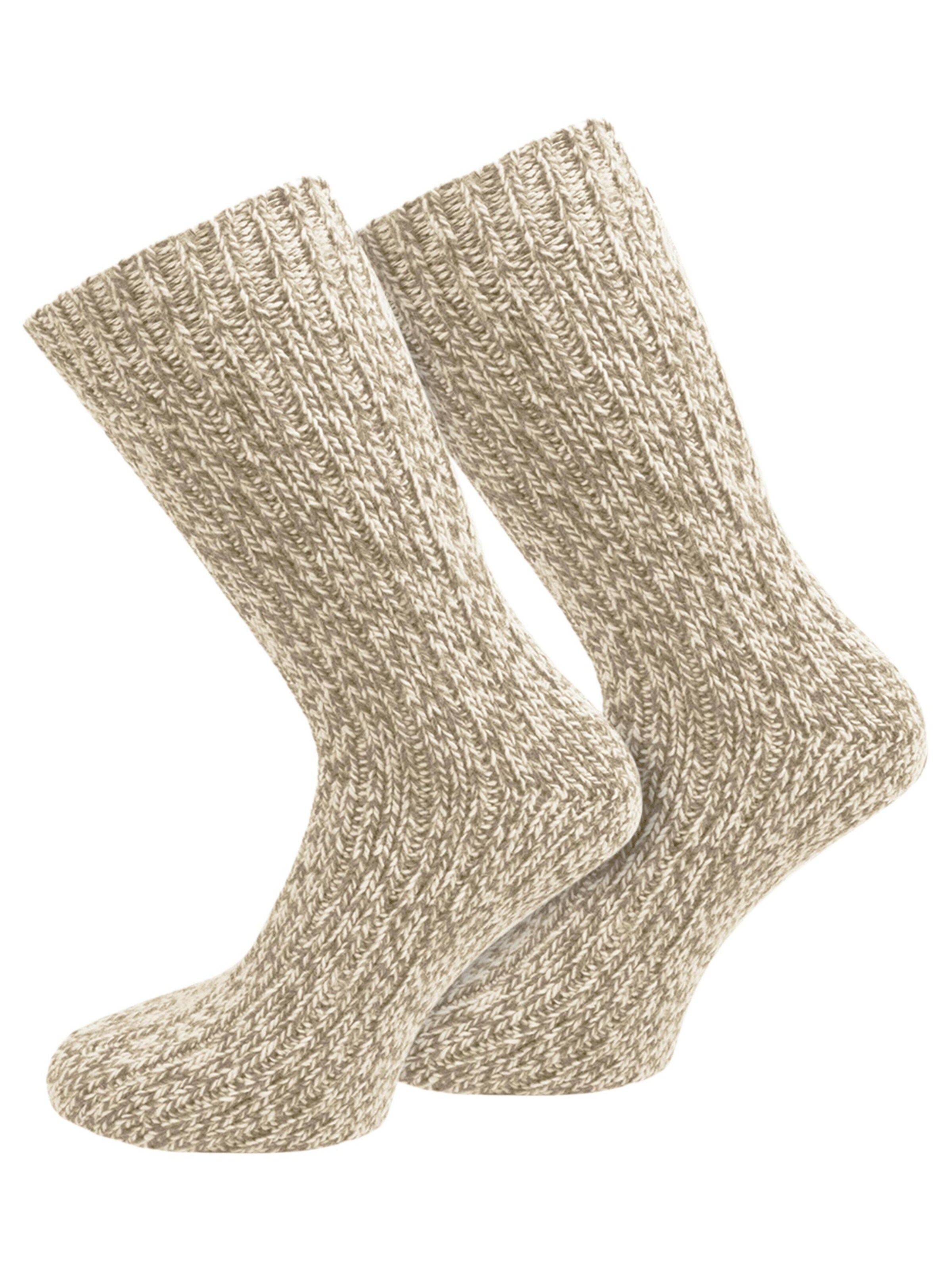 normani Socken in Beige: Vorderseite