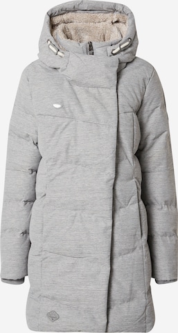 Ragwear Winter Coat 'Pavla' in Grey: front