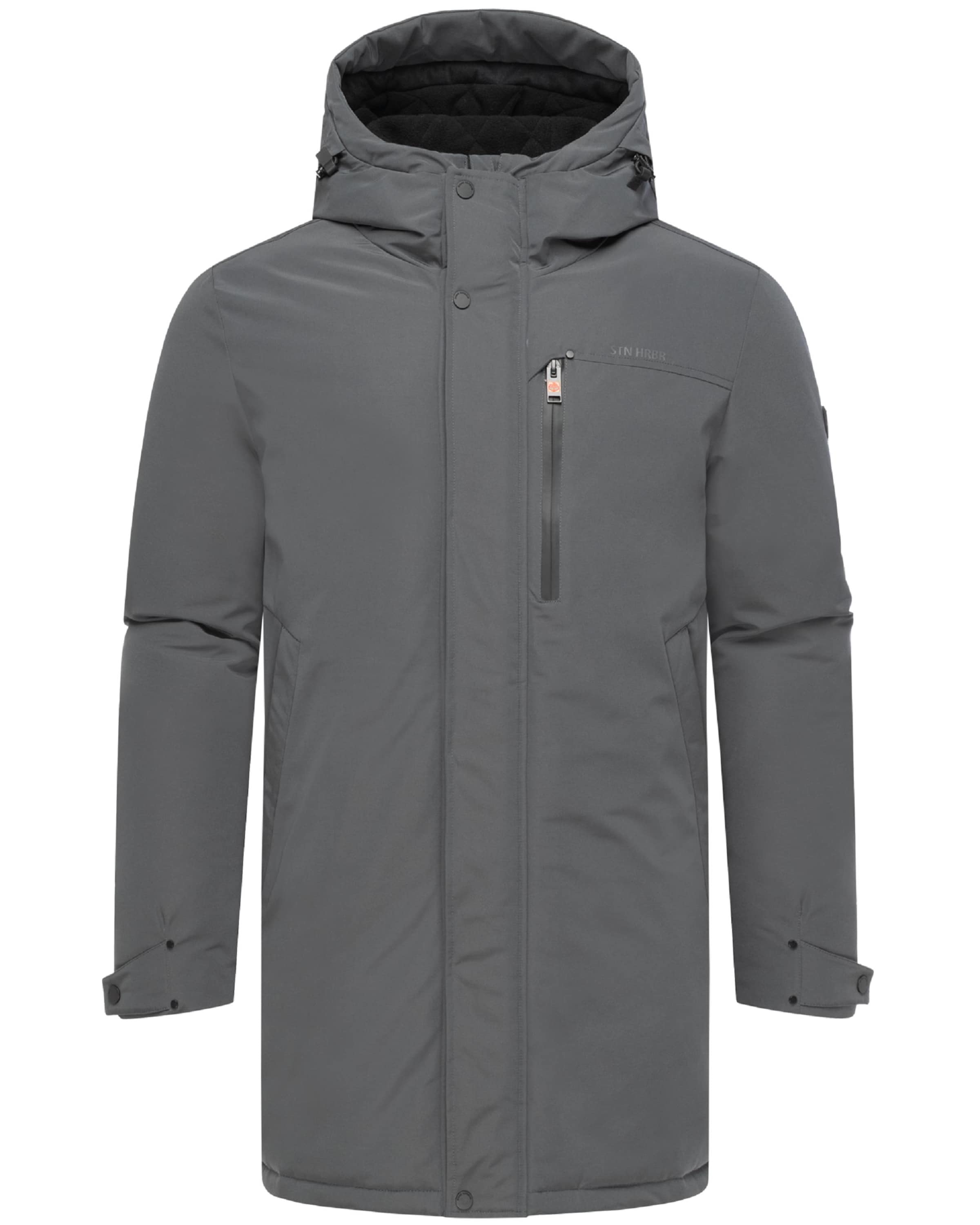 Cappotto invernale 'Phinoo XX' di STONE HARBOUR in grigio: frontale