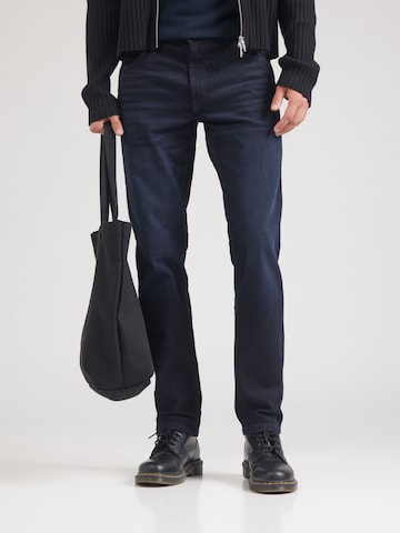 WRANGLER Regular Farkut 'GREENSBORO' värissä sininen: etupuoli