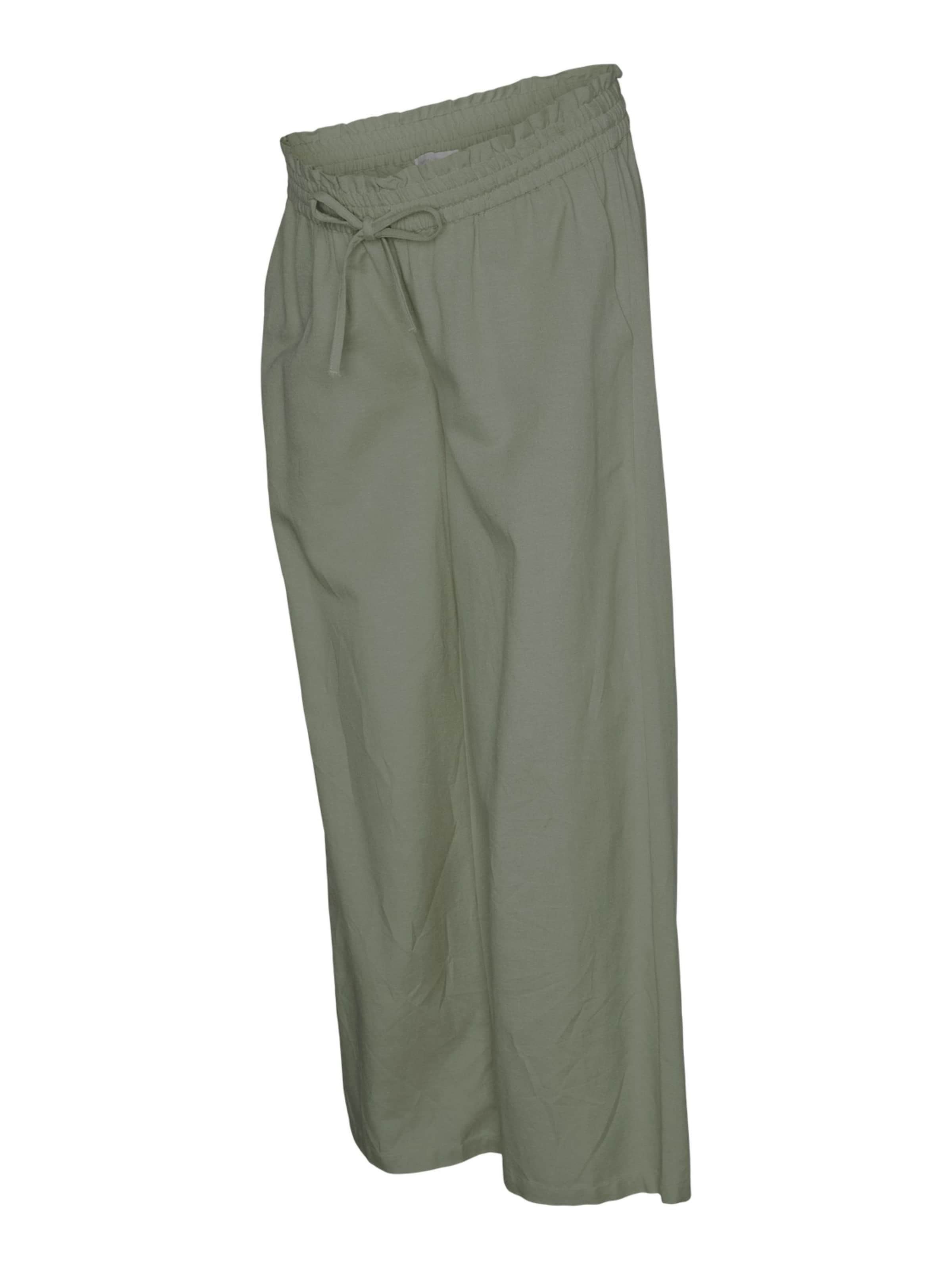 MAMALICIOUS Pants 'MLPetra' in Green, Item view