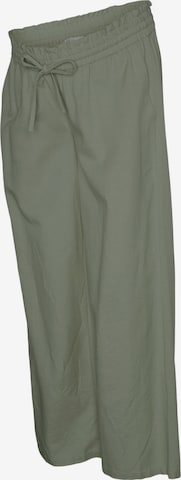 MAMALICIOUS Loose fit Pants 'MLPetra' in Green: front