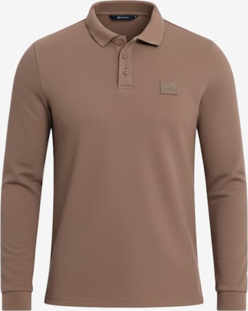 T-Shirt Ombre en marron : devant