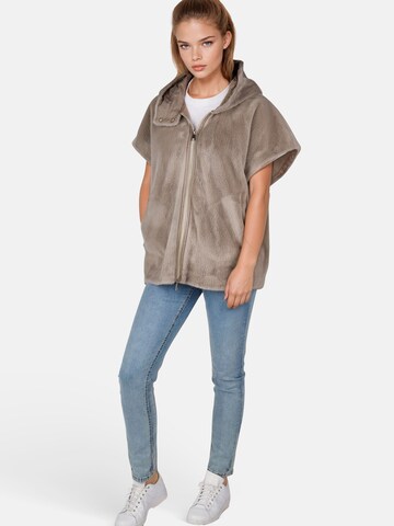 Gilet White Label en gris