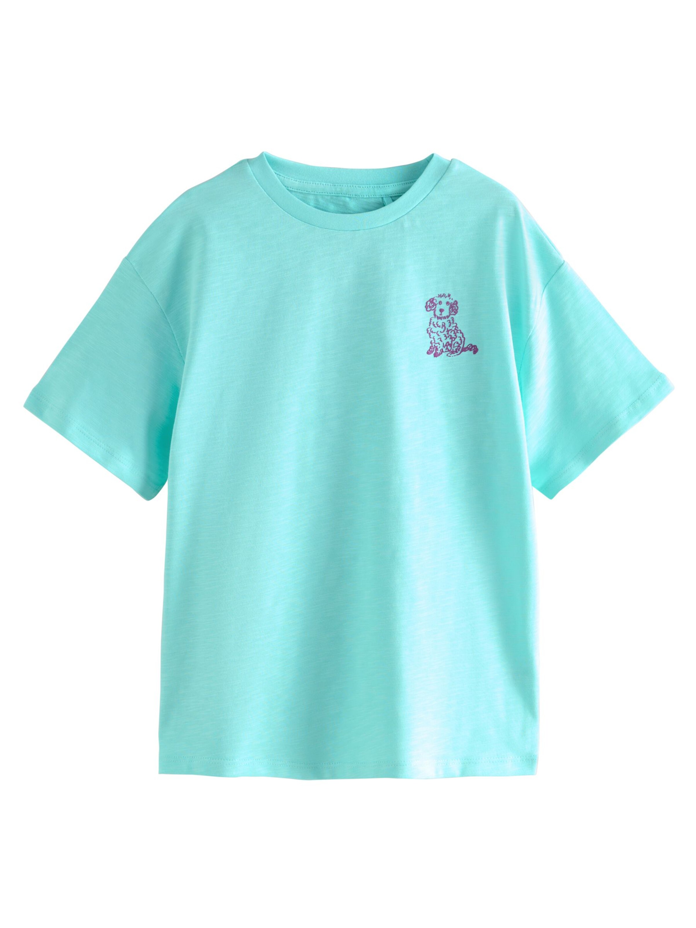 zils Next T-Krekls: no priekšpuses